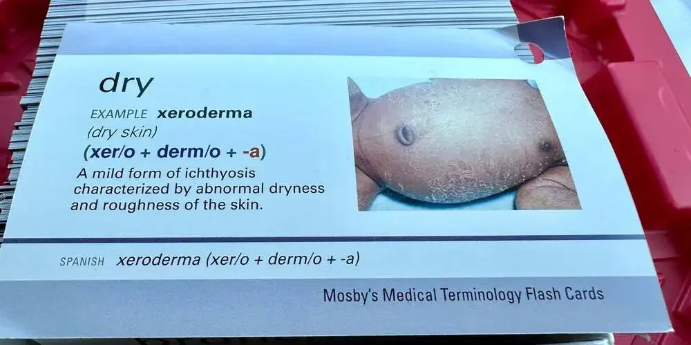 Mosby's Medical Terminology Flash Cards 3rd Edition:211-599